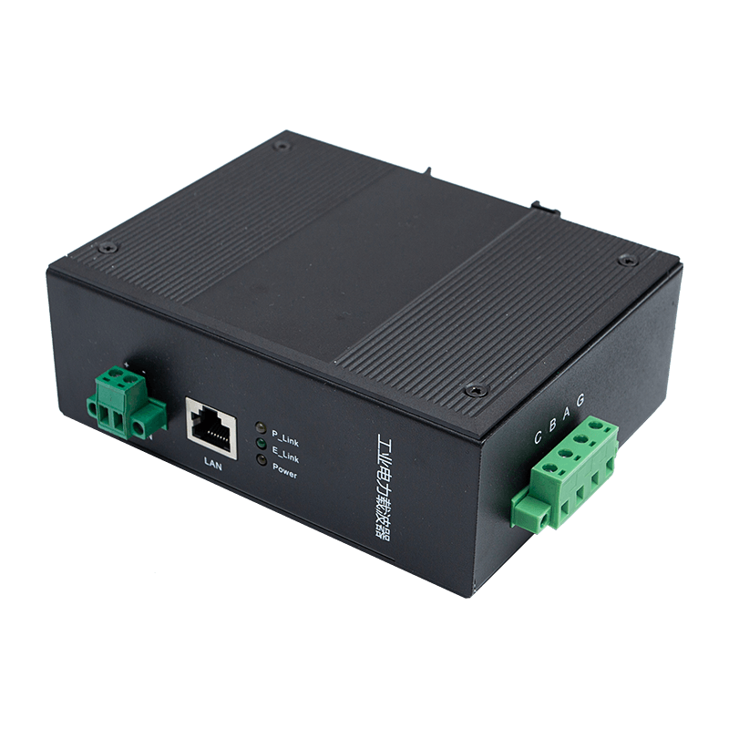 Třífázové gigabitové širokopásmové komunikační zařízení po elektrické síti (PLC).