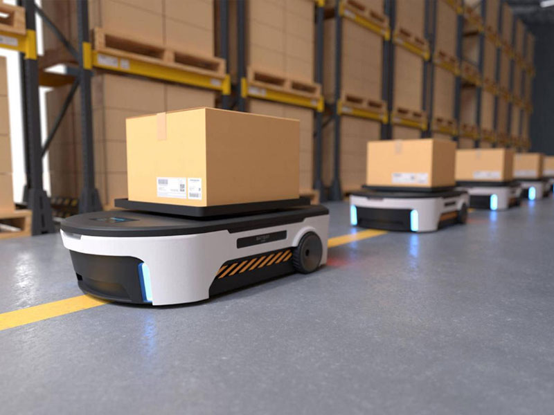 Přenosový robot AGV